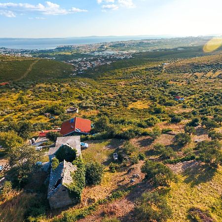 Olive Garden House In Zrnovnica With A View & Bbq Žrnovnica Exterior foto