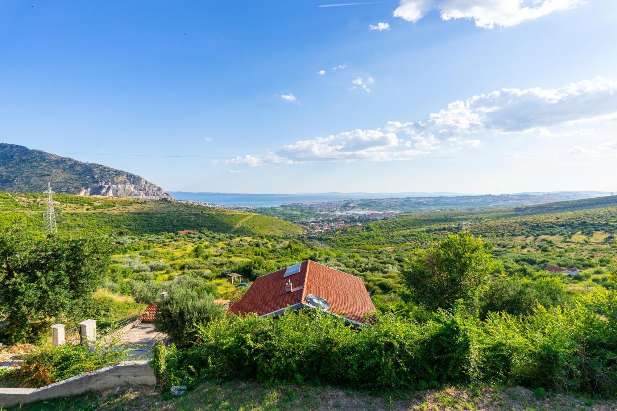 Olive Garden House In Zrnovnica With A View & Bbq Žrnovnica Exterior foto