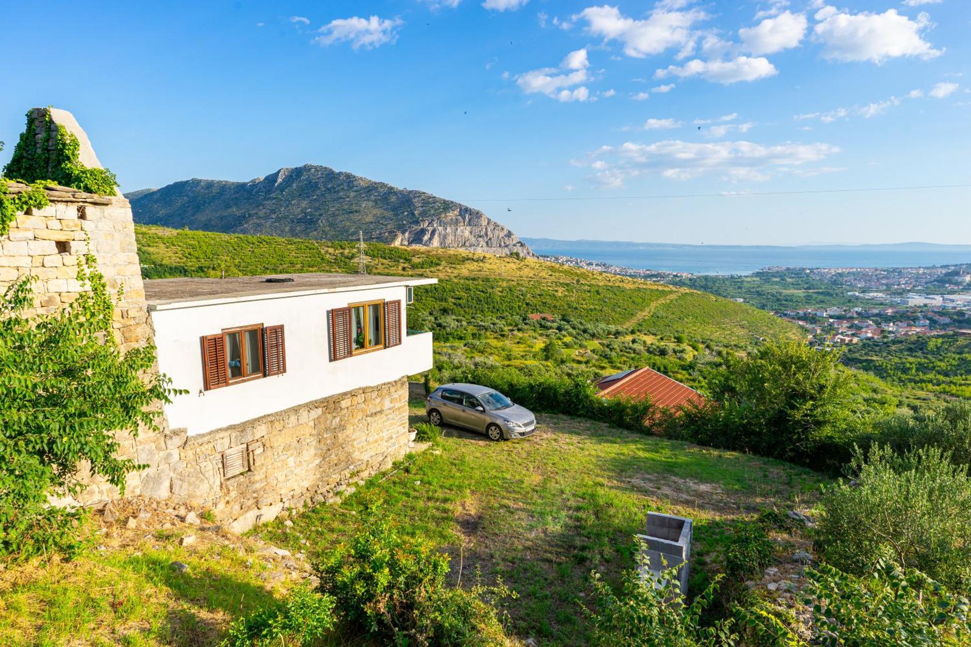 Olive Garden House In Zrnovnica With A View & Bbq Žrnovnica Exterior foto