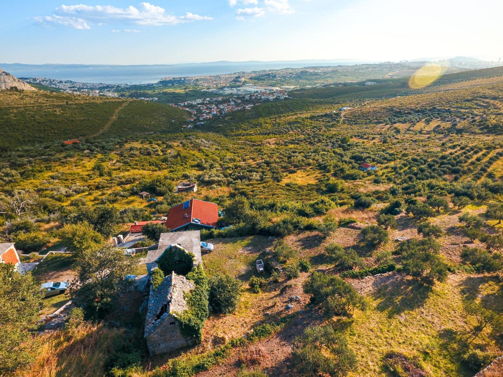 Olive Garden House In Zrnovnica With A View & Bbq Žrnovnica Exterior foto