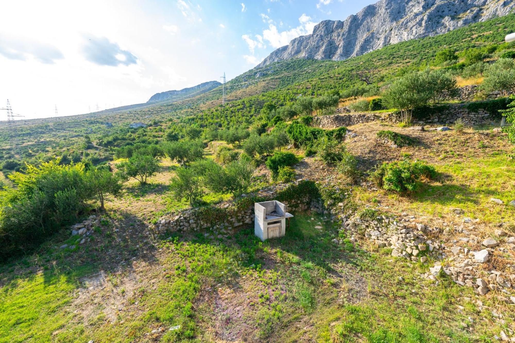 Olive Garden House In Zrnovnica With A View & Bbq Žrnovnica Exterior foto